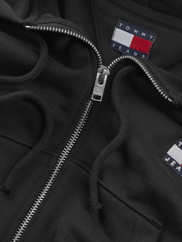 Tommy Jeans Zip-Up Hoodie in Black