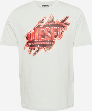 DIESEL T-shirt i grå: framsida