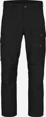 Regular Pantalon outdoor 'Leviathan' normani en noir : devant