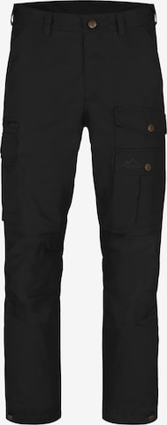 normani Regular Outdoor Pants 'Leviathan' in Black: front