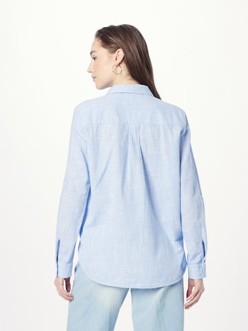 TOM TAILOR Bluse in Blau