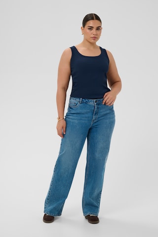 KAFFE CURVE Top 'KCcarina' in Blau