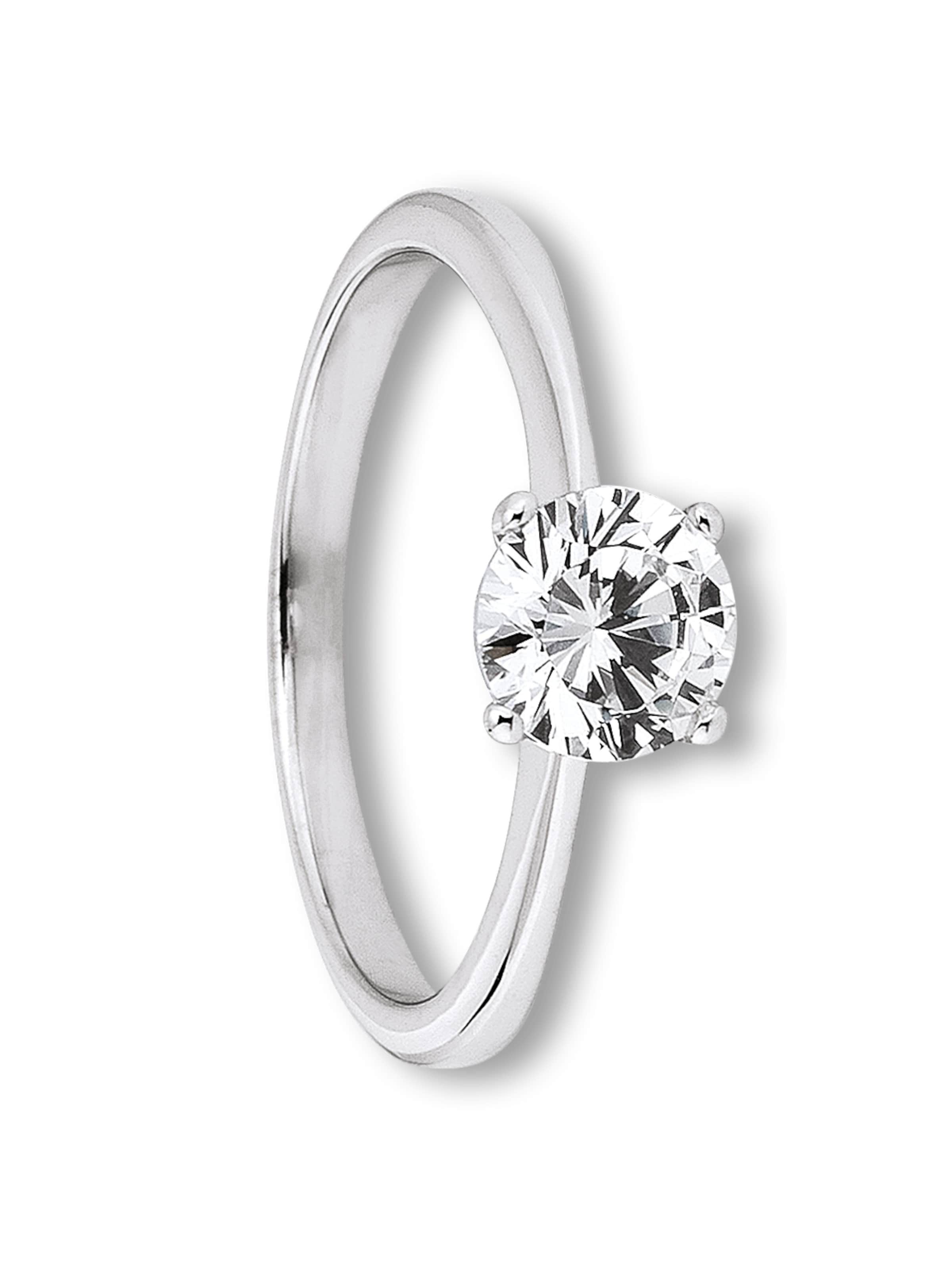 ONE ELEMENT Ring in Silber: Vorderseite