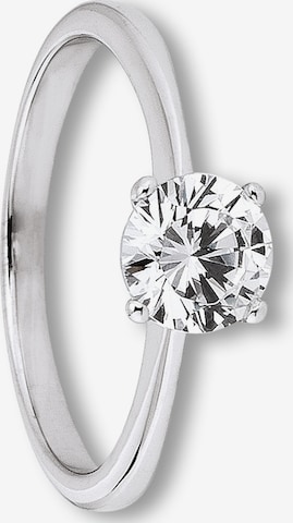ONE ELEMENT Ring in Silber: Vorderseite