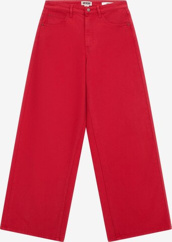 GUESS Wide Leg Jeans in Rot: predná strana