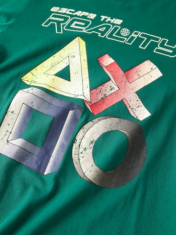 NAME IT - Camiseta 'NKMLOWEN' en verde