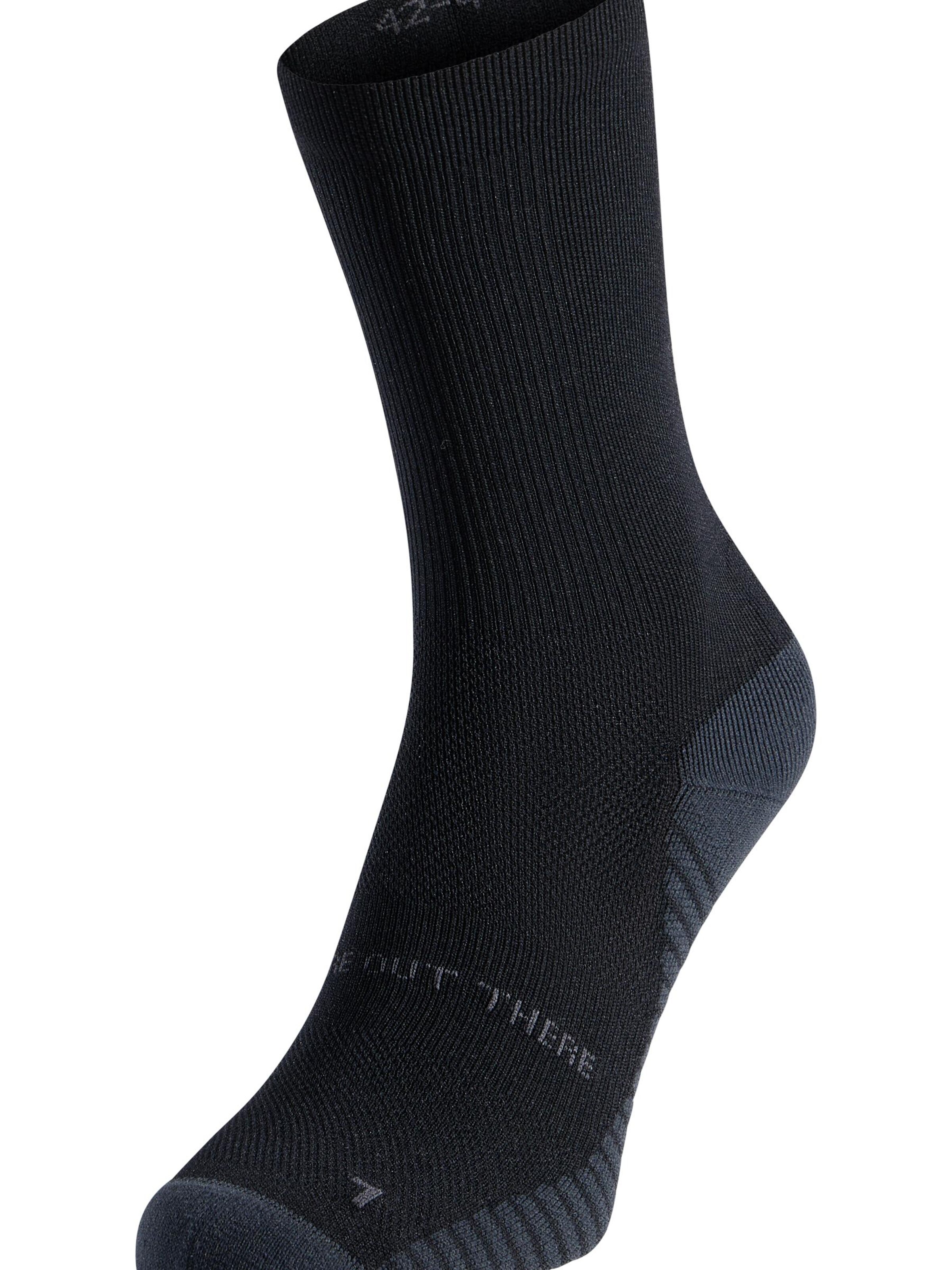 ODLO Athletic Socks 'PERFORMANCE RUN' in Black: front