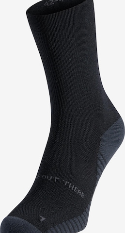 ODLO Sports socks 'PERFORMANCE RUN' in Black: front
