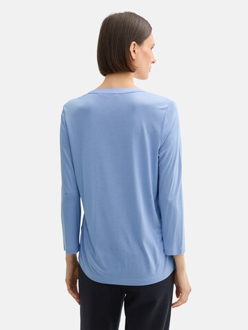 TOM TAILOR Bluse in Blau