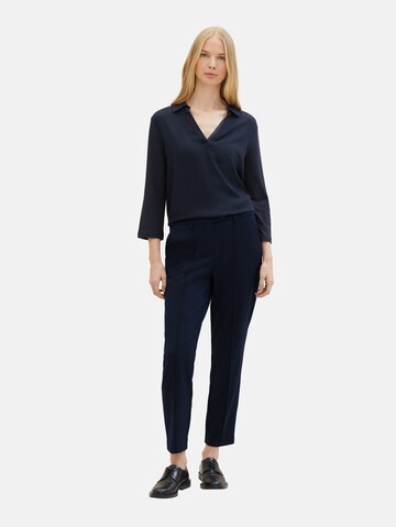 TOM TAILOR Blouse in Blue