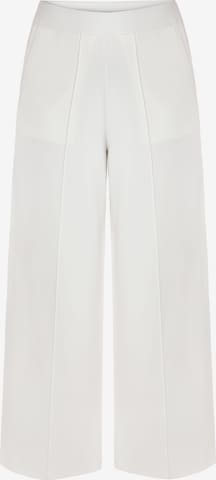 TATUUM Wide Leg Housut värissä valkoinen: etupuoli