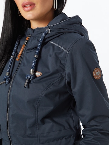 Ragwear Between-Season Jacket 'DANKA' in Blue