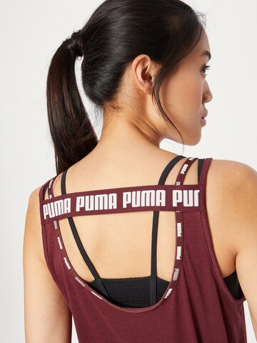 PUMA Sportovní top – fialová