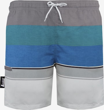 Luvanni Badeshorts 'Boardshorts Style 600 Streifen' in Blau: Vorderseite