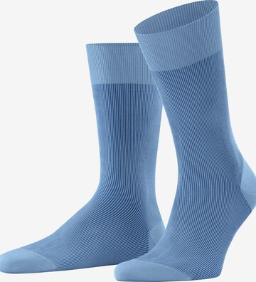 FALKE Socks 'Fine Shadow' in Blue: front