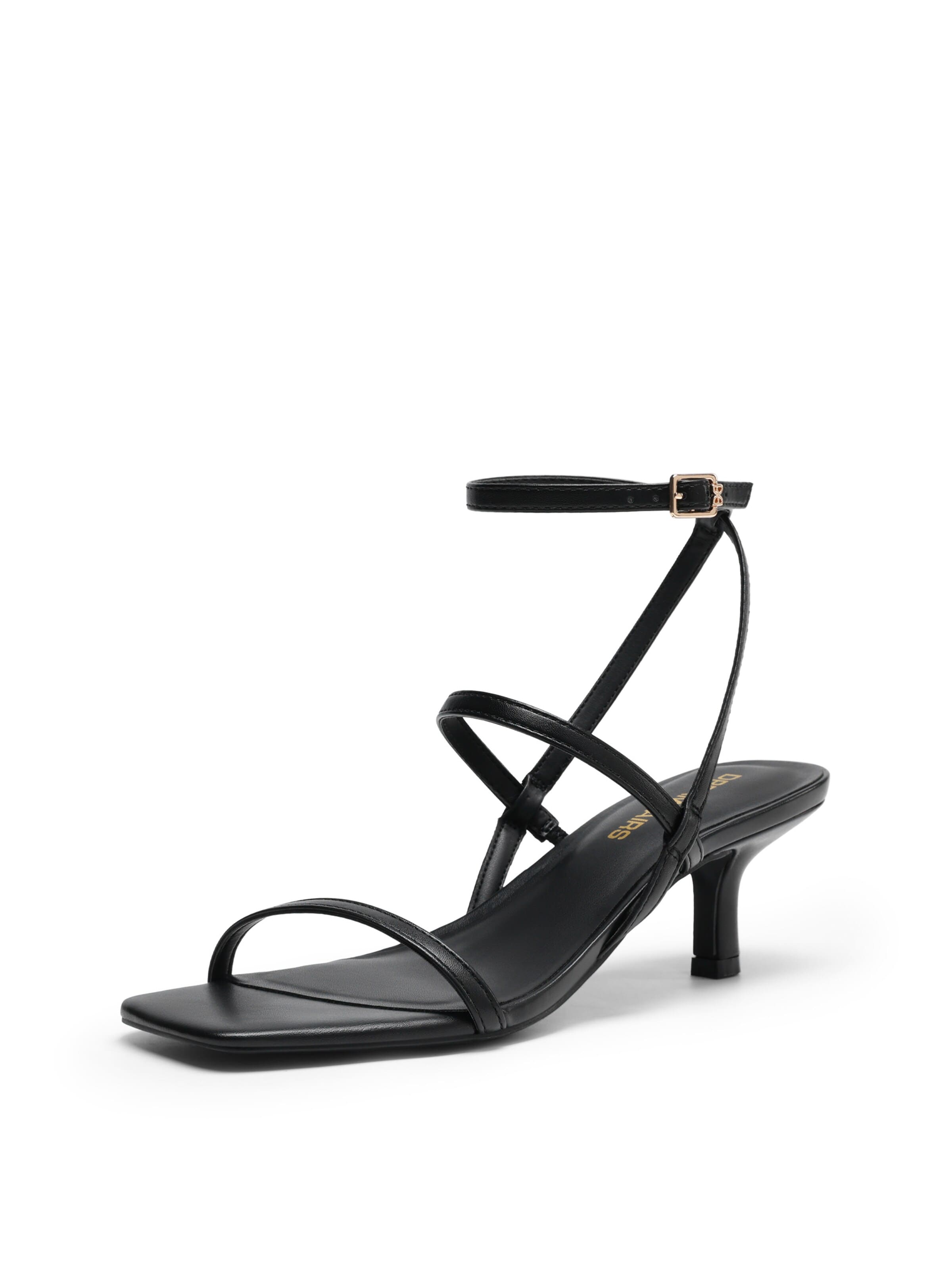 Dream Pairs Riemensandale‌ in Schwarz: Vorderseite
