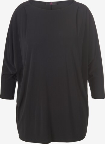 Emilia Lay Shirt in Black: front