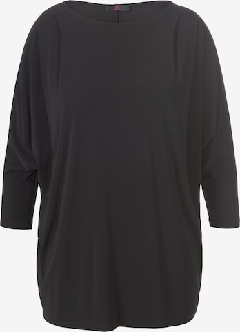 Emilia Lay Shirt in Black: front