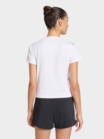 Tricou funcțional 'HYG' de la ADIDAS PERFORMANCE pe alb