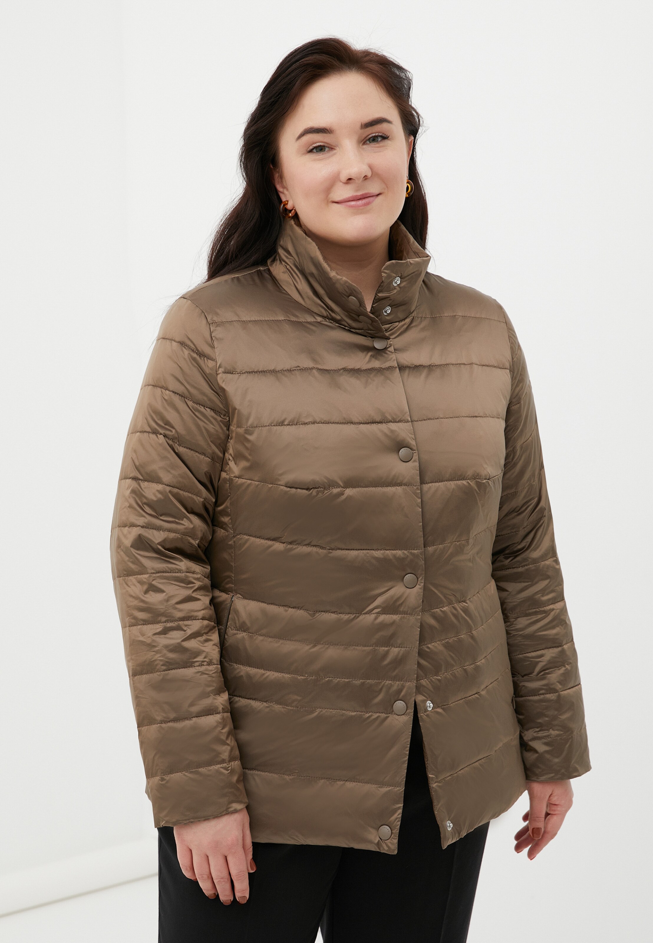 Frauen Jacken Finn Flare Steppjacke in Braun - SC44430 Frauen Jacken Finn Flare Steppjacke in Braun - SC44430