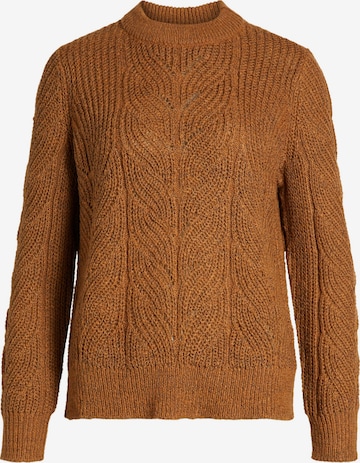 OBJECT Sweter 'Nova Stella' w kolorze brązowy: przód