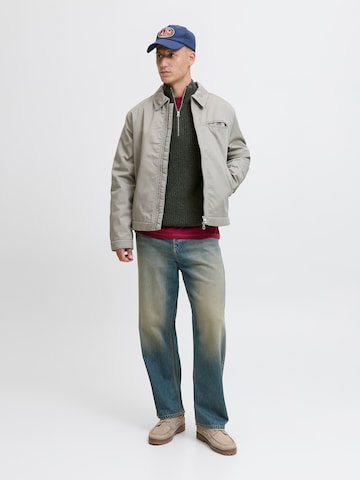 JACK & JONES Pullover 'JORBLEECKER' i grøn