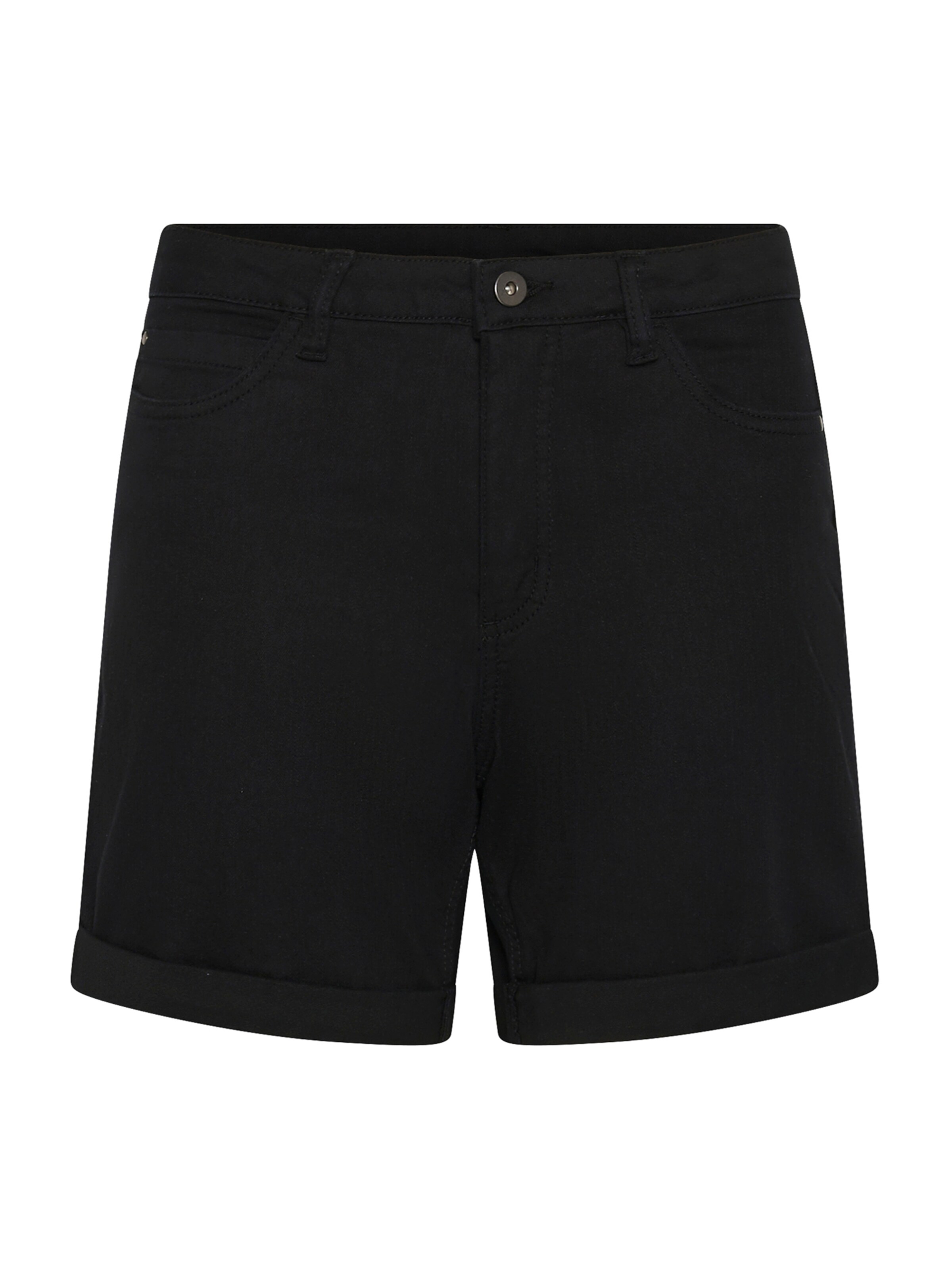 Kaffe Trousers in Black: front