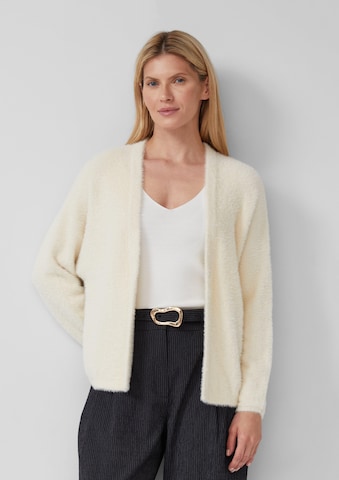 Cardigan s.Oliver BLACK LABEL en beige : devant