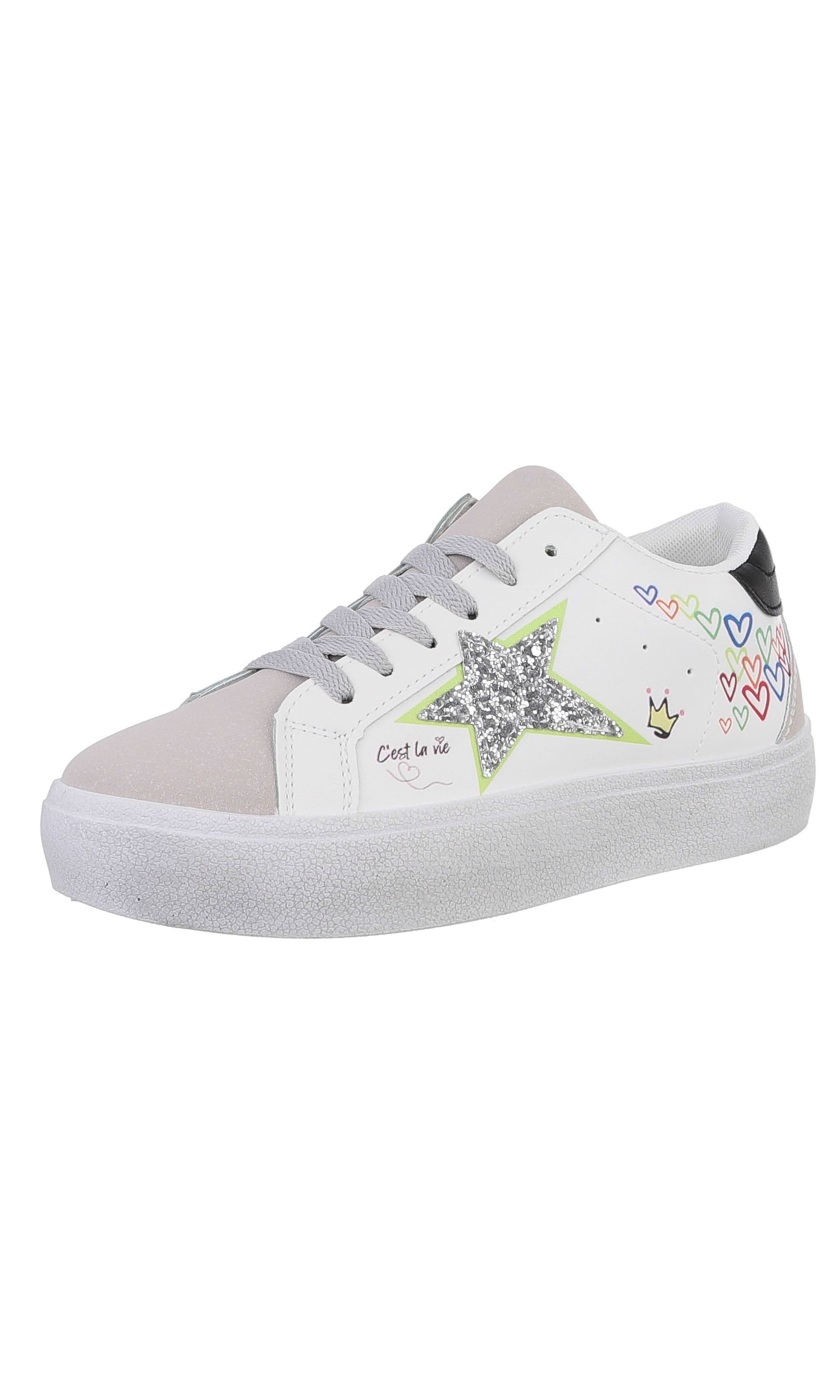 Ital-Design Sneakers in White: front