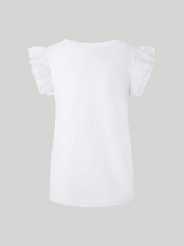 T-shirt 'LINDSAY' Pepe Jeans en blanc