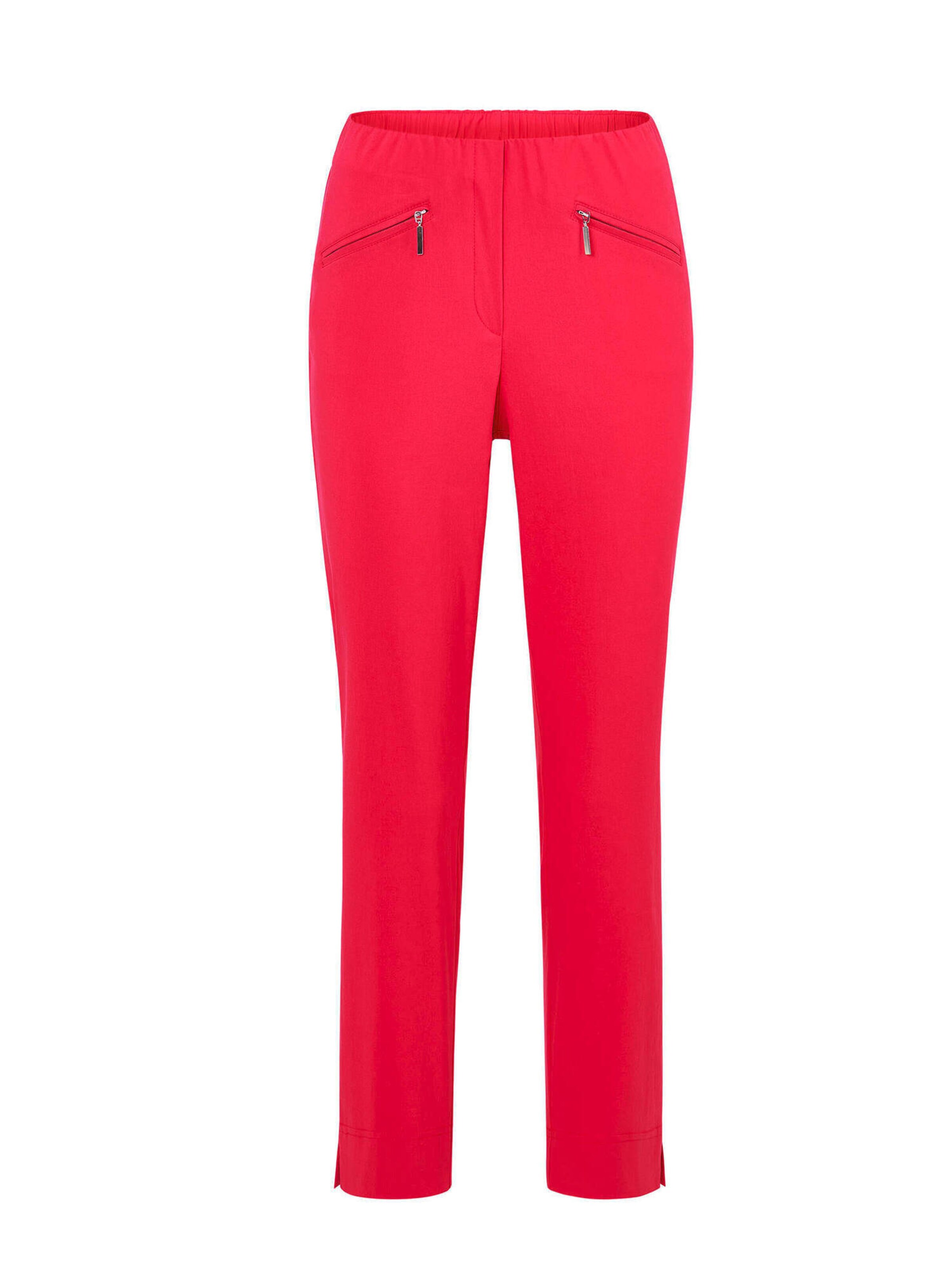 Goldner Hose 'LOUISA' in Rot: Vorderseite