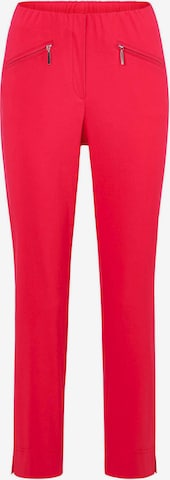 Pantalon 'LOUISA' Goldner en rouge : devant