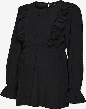 Vero Moda Maternity Blouse in Black: front