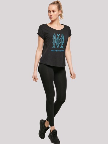 T-shirt 'Salty But Sweet' F4NT4STIC en noir
