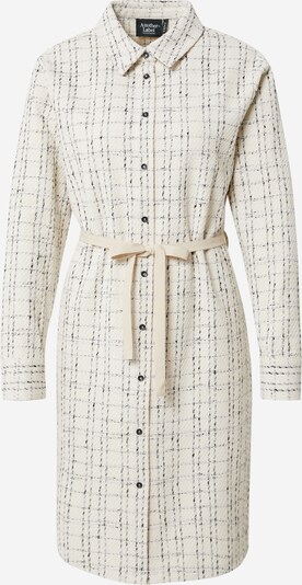Rochie tip bluză 'Caperci' Another Label pe negru / alb natural, Vizualizare produs
