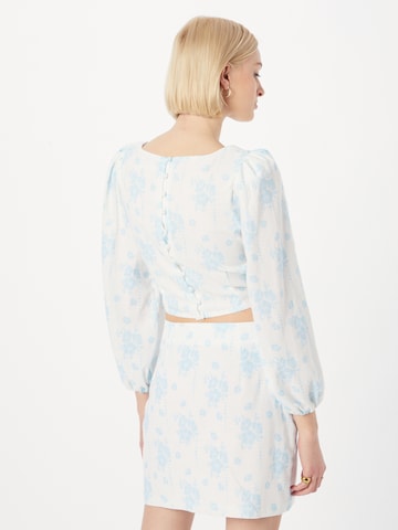 GLAMOROUS Bluse in Blau