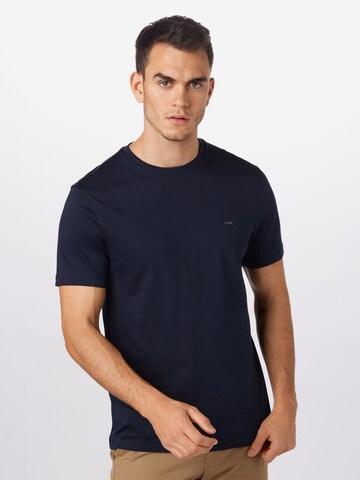 Michael Kors - Ajuste regular Camiseta en azul: frente