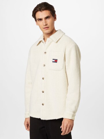 Tommy Jeans Between-Season Jacket in White: front