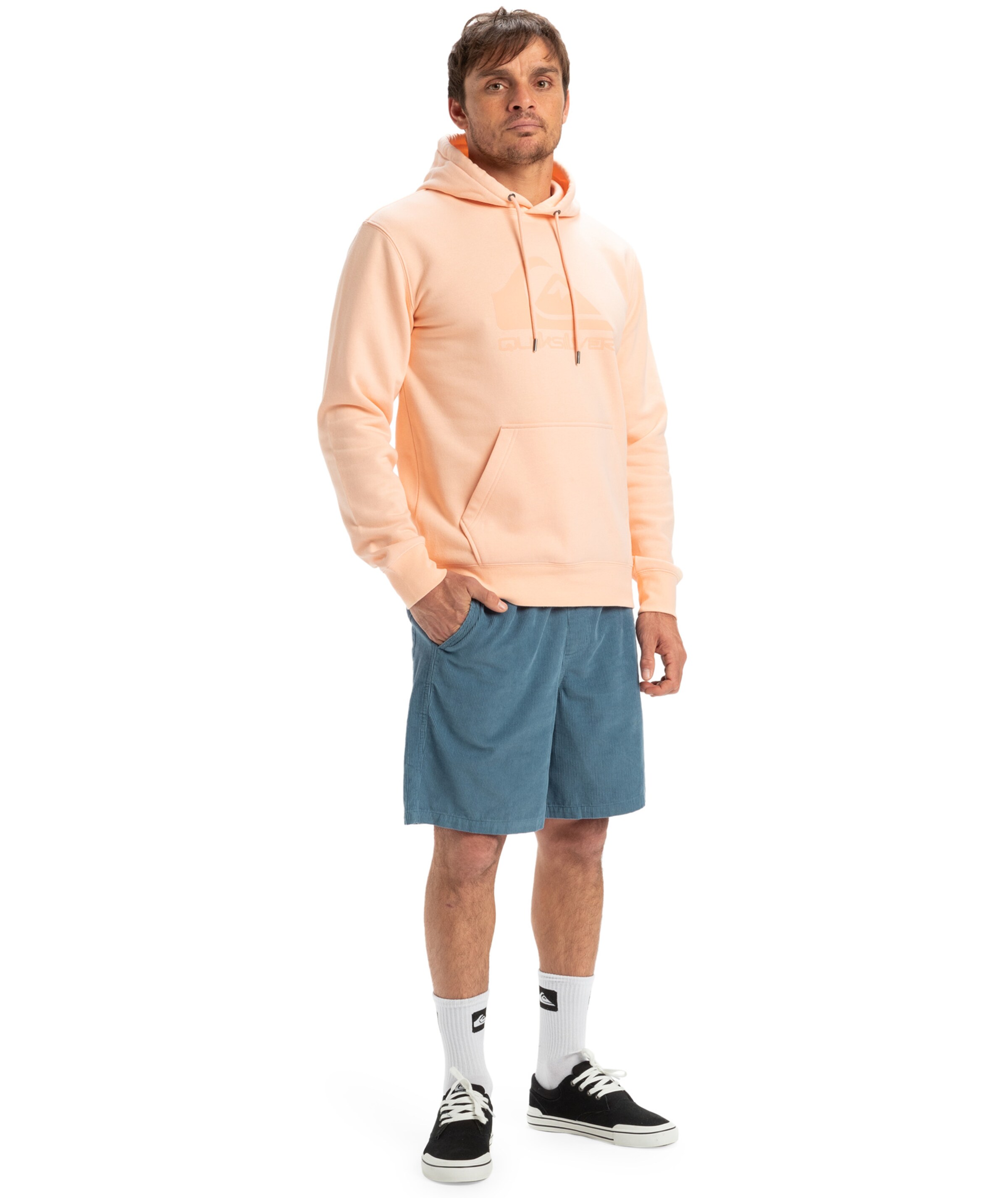 QUIKSILVER Skinny Workout Pants in Blue