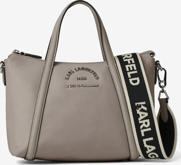 Karl LagerfeldRučna torbica - siva boja: prednji dio