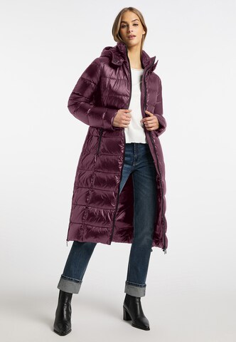 Frieda & Freddies NY Winter Coat 'Dalia 2' in Purple