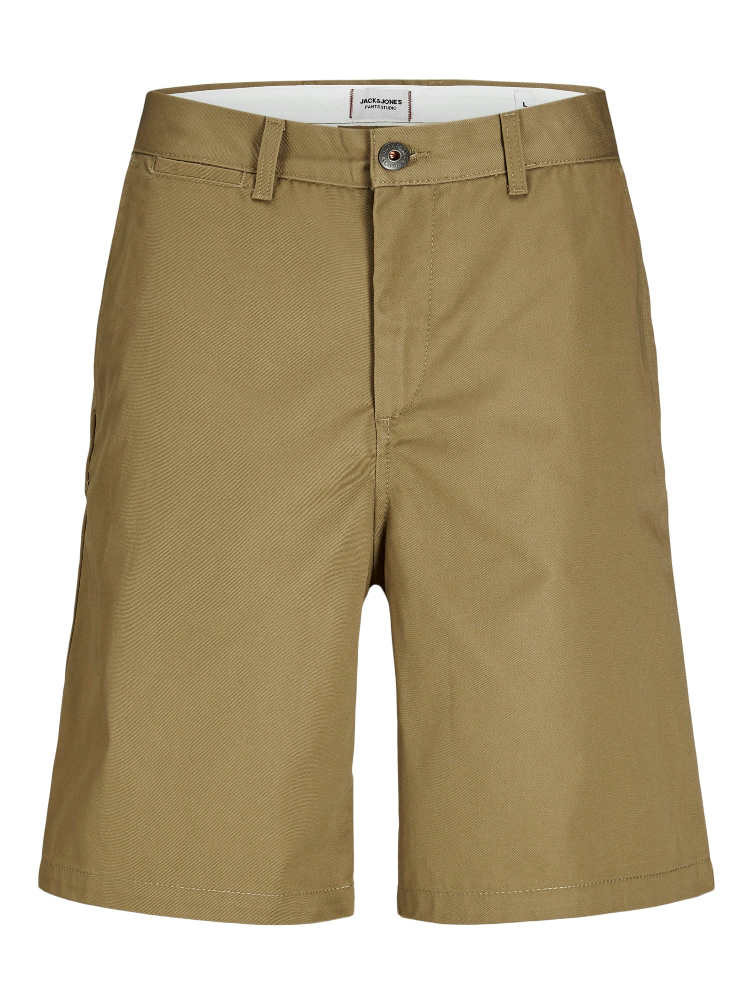 JACK & JONES Широка кройка Панталон Chino 'JPSTKARL' в бежово: отпред