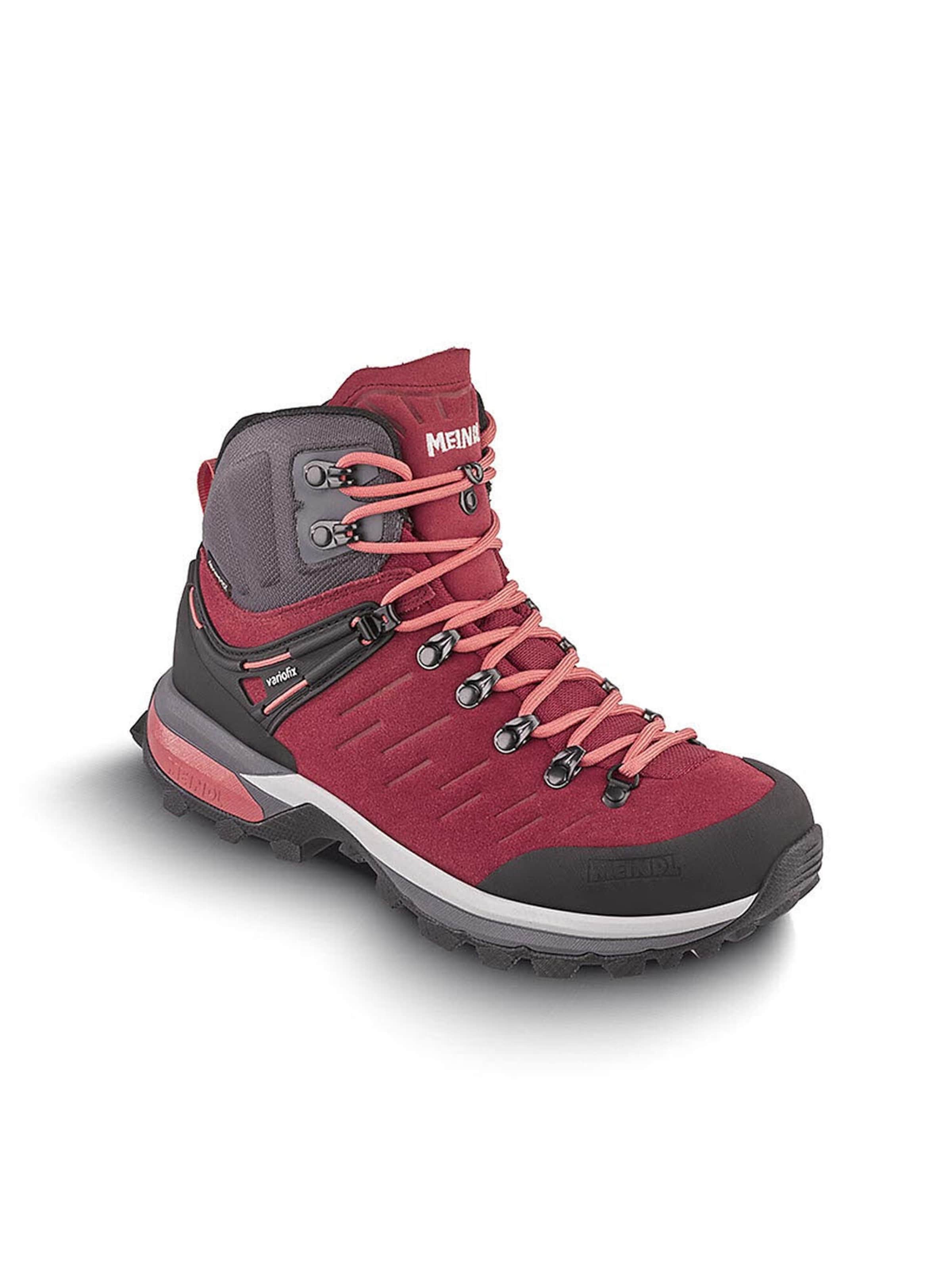 MEINDL Stiefel in Rot: Vorderseite