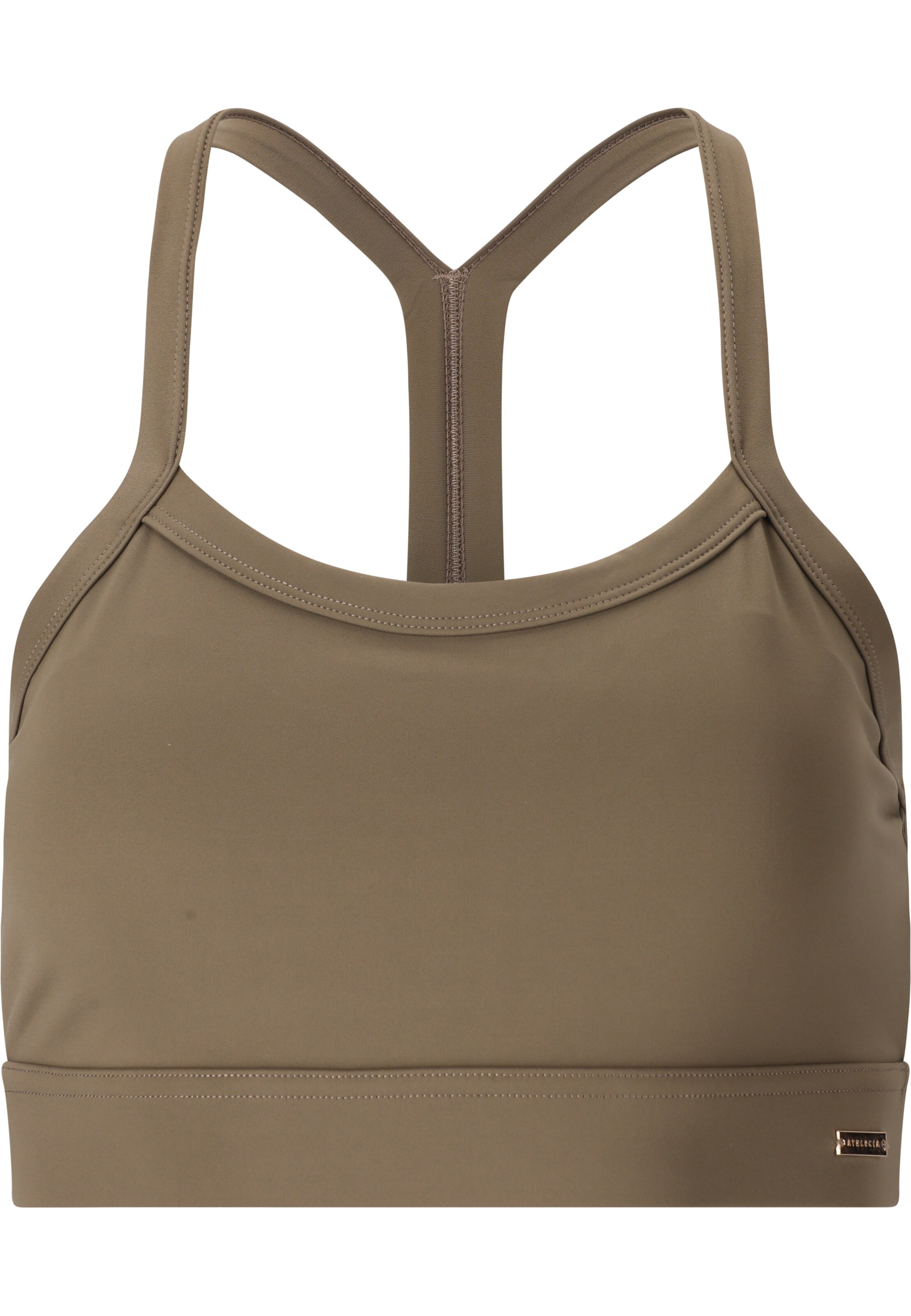 Athlecia Sports bra 'Bloom V2' in Brown: front