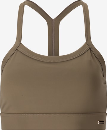 Athlecia Sports bra 'Bloom V2' in Brown: front