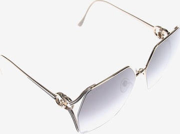 Gucci Sonnenbrille One Size in Silber: Vorderseite