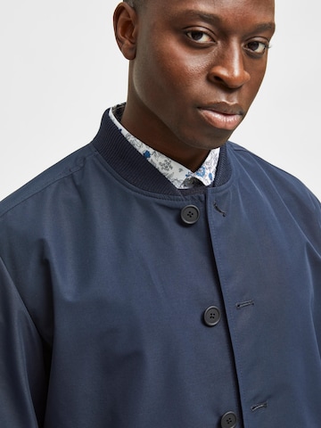 SELECTED HOMME Performance Jacket 'RICKY' in Blue