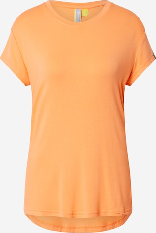 T-shirt 'Mimmy' Alife and Kickin en orange : devant