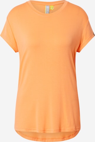 Alife and Kickin T-shirt 'Mimmy' i orange: framsida