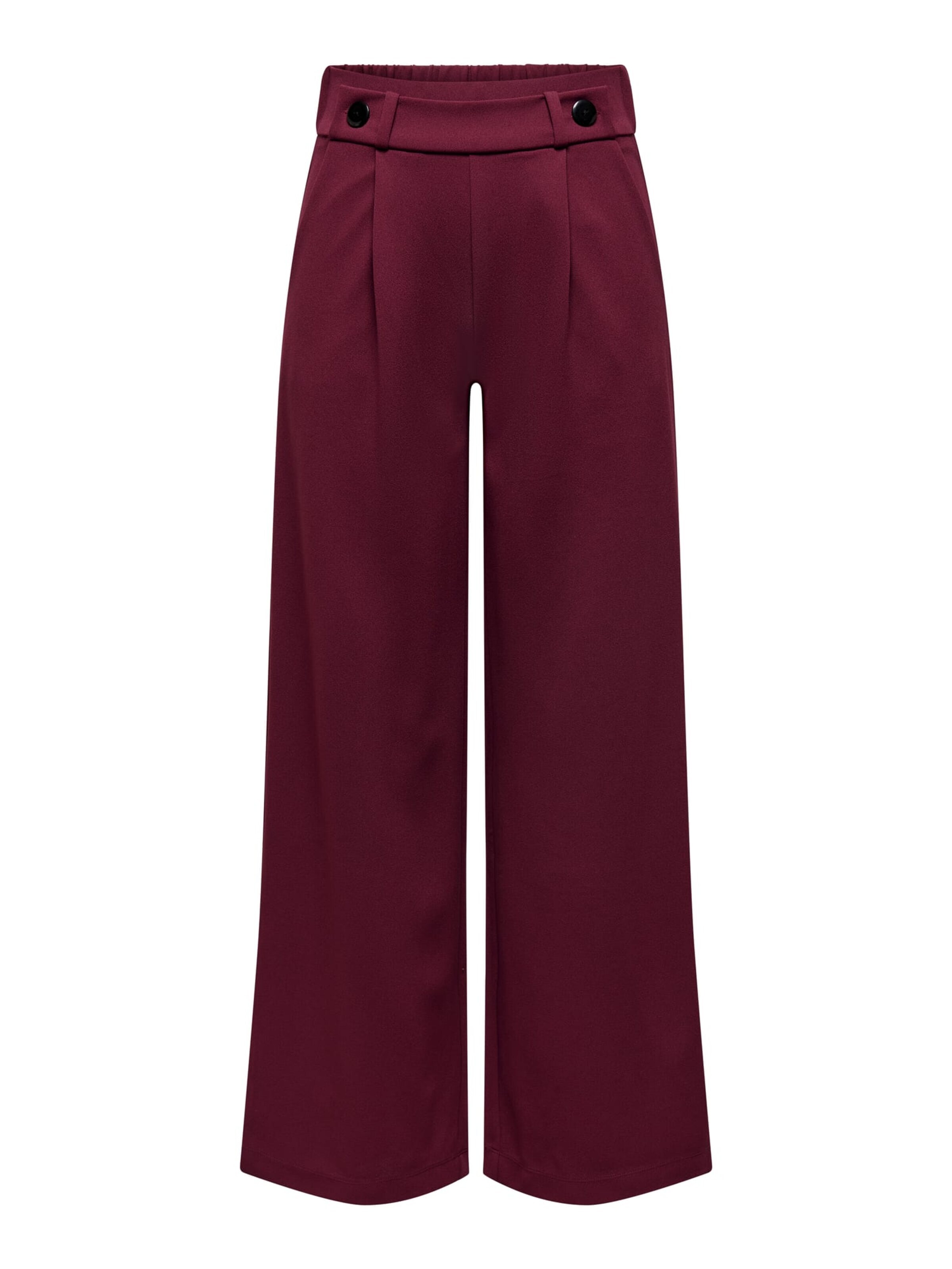 Jaqueline de Yong Baggy Trousers 'Geggo' in Red: front